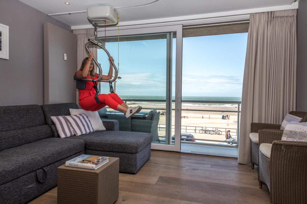 Res Helix 1Slp Kamer App Zeezicht En Parking Middelkerke Exterior foto